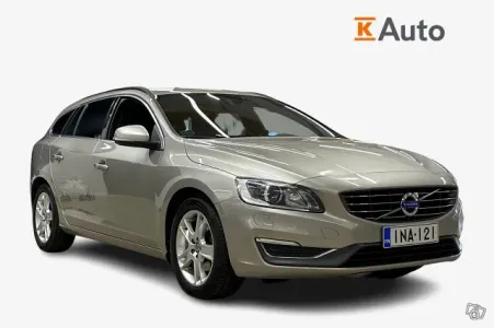 Volvo V60 D4 Momentum Business aut * Pa-Lämmitin / VOC / Digimittaristo / Navi / Nahat*